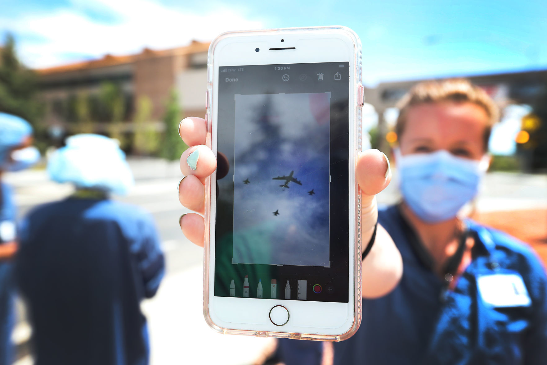 Flyover Honoring Healthcare Workers